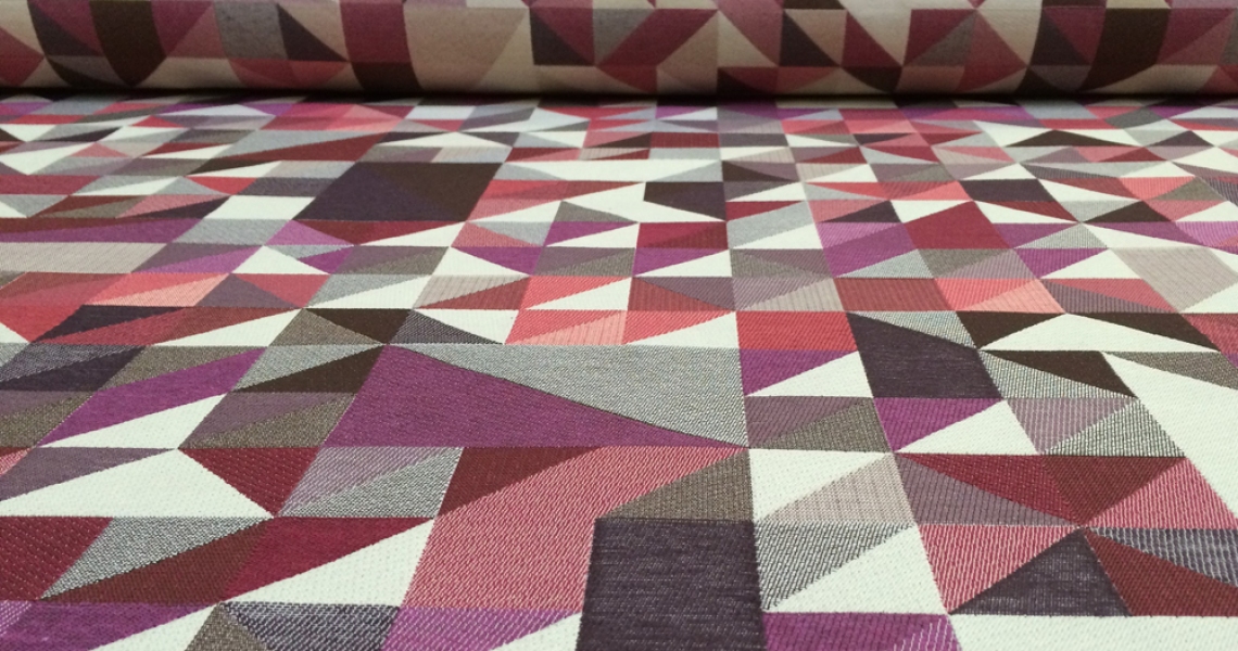 Oniro Triangles a new pattern in our Fabrixx collection